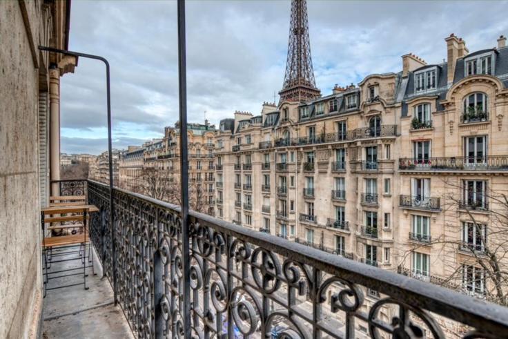 パリEiffel Tower / Tour Eiffelアパートメント エクステリア 写真